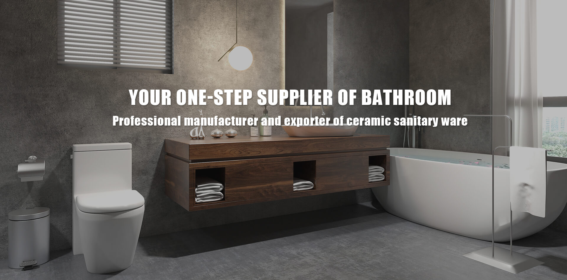 A relevant stock photo of sanitary wares supplier in a typical setting.