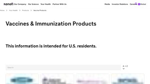Sanofi Vaccines - Prescribing Information | Sanofi USA - mmr vaccine manufacturer