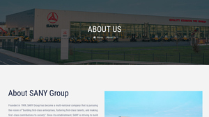 ABOUT US - Sany Poland | Industrial & Construction Equipment - sany excavator factory