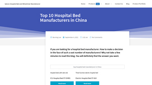 Top 10 Hospital Bed Manufacturers in China | 2021 Buyer Guide - hospital bed manufacturer