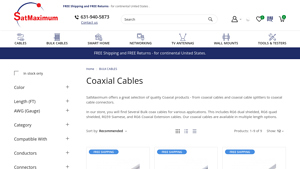 RG Bulk Coaxial Cables - SatMaximum.com - rg6 bulk