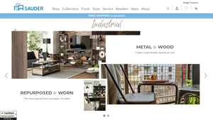 Industrial Style Furniture for Your Living Room & Office – Sauder - industrial furniture company