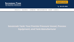 Steel Tank Manufacturers| Custom Stainless Steel Tanks | Savannah Tank - tank manufacturer