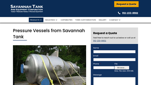 ASME Pressure Vessel | Custom High Pressure Vessel Manufacturer - pressure vessel manufacturer