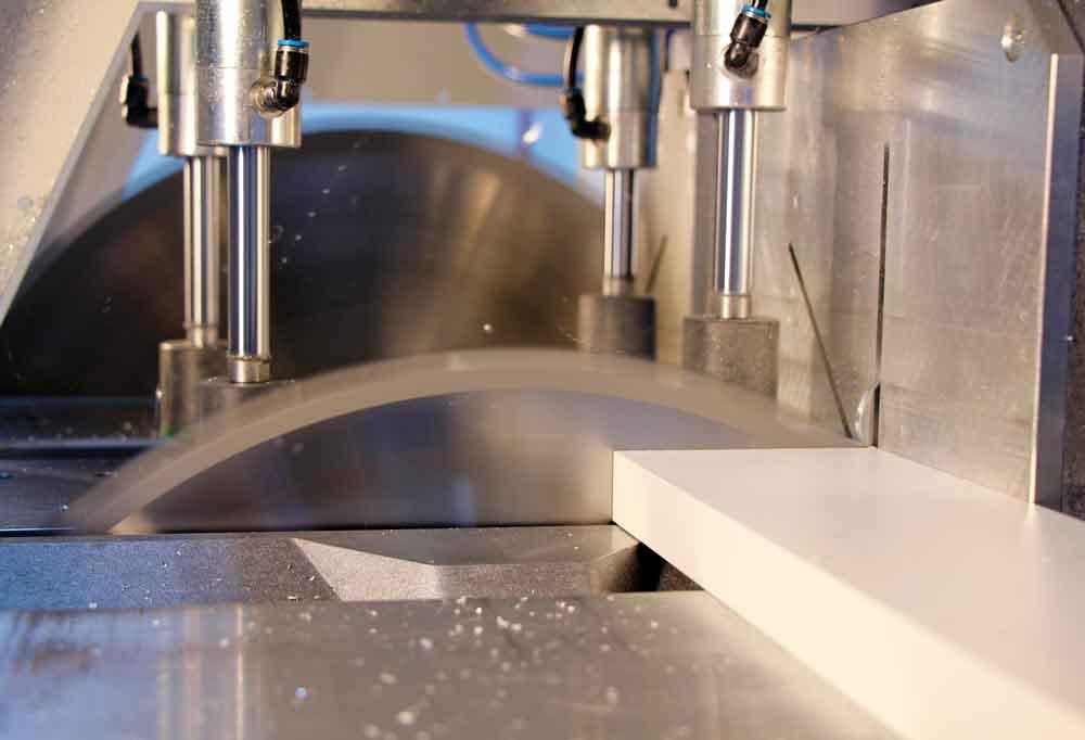 A relevant stock photo of saw manufacturer in a typical setting.