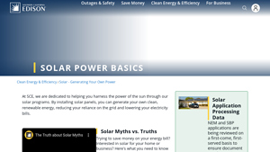 Generating Electricity at Home: Solar Basics | SCE - sunlight power company