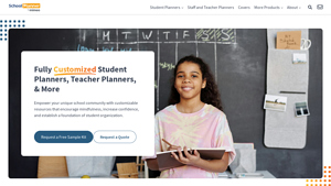Fully Customized School Planners - School Planner Company - custom planner manufacturer