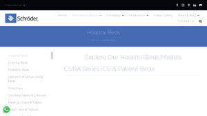 Hospital Beds, Patient Beds, ICU Beds - Schröder - hospital bed manufacturer