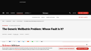 The Generic Wellbutrin Problem: Whose Fault Is It? - Science - best generic bupropion manufacturer