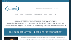 Homepage- Scotlens. - contact lens manufacturer
