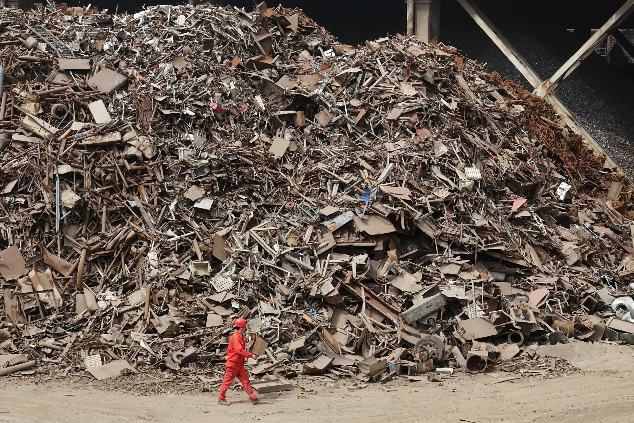 A relevant stock photo of scrap china in a typical setting.
