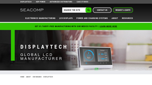 Displaytech - SEACOMP - display manufacturer