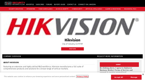 Hikvision | Security Info Watch - hikvision cctv company