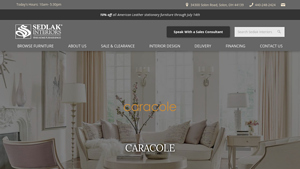 Caracole Furniture | Custom Upholstered Designer ... - Sedlak Interiors - caracole furniture company
