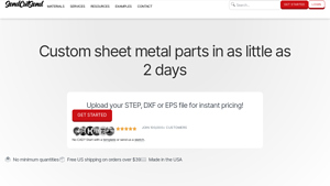 SendCutSend: Custom Sheet Metal Fabrication - laser metal cutting machine factory