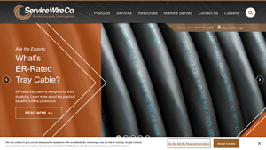 Service Wire Company | Wire and Cable Manufacturer - wire manufacturer