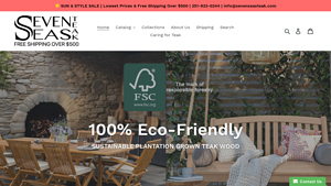 Seven Seas Teak Genuine Teak Wood Outdoor Patio Furniture - teak furniture factory