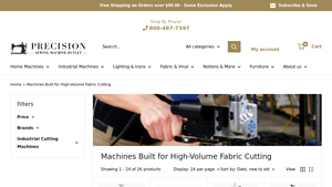 Industrial Fabric Cutting Machines - fabric cutter factory