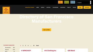 SFMade Directory - SFMade - first love manufacturer