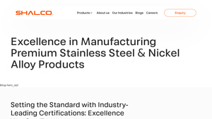 SHALCO - Leading Manufacturer of Stainless Steel Pipes, Tubes, and ... - ss pipe manufacturer