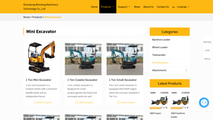 Cheap Mini Excavator for Sale - SHANMON - small excavator factory