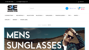 Wholesale Mens Sunglasses - Shark Eyes, Inc. - red sunglasses bulk