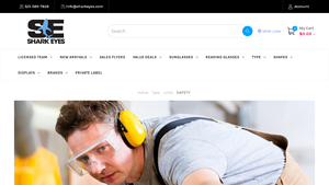 Safety Glasses - Shark Eyes, Inc. - safety sunglasses bulk