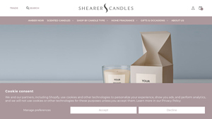 Candle Manufacturers | Shearer Candles - Made in the UK - candle manufacturer