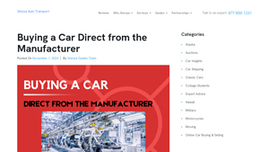 Can You Buy a Car Directly From the Manufacturer | Sherpa Auto Transport - can you buy a car from the manufacturer