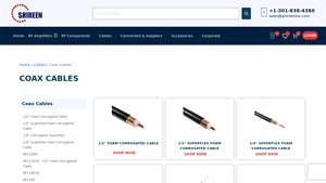 Coax Cables by Shireen Inc | Best Coaxial Cables with High Quality - aerial cable company