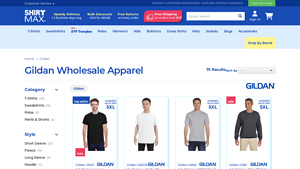 Gildan Wholesale Apparel - ShirtMax - gildan t shirts bulk