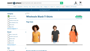 Wholesale T-Shirts | Buy Bulk T-Shirts - ShirtSpace - tshirt bulk