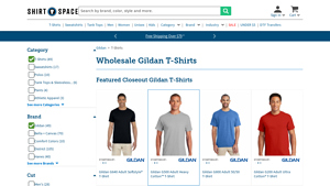 Wholesale Gildan T-Shirts | Buy Bulk Gildan Tees - ShirtSpace - gildan t shirts bulk