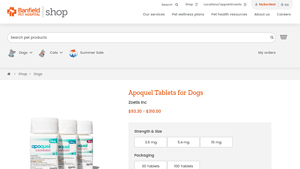 Banfield - apoquel manufacturer