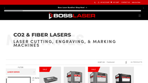 Laser Machines - Boss Laser – BossLaser - laser cutter engraver factory