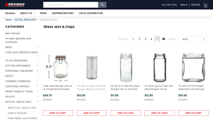 Wholesale Glass Jars & Caps Near Me | Kevidko - glass jar bulk