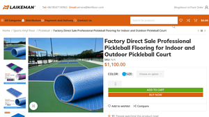Factory Direct Sale Professional Pickleball Flooring for Indoor and ... - outdoor flooring factory