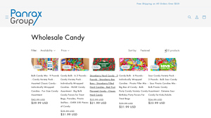 Wholesale Candy - Panrax Group Store - candy bag bulk