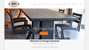 Vintage Industrial Furniture - retro furniture company