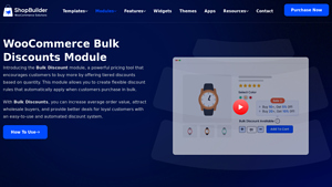 Bulk Discounts - ShopBuilder - bulk discounting by manufacturer woocommerce