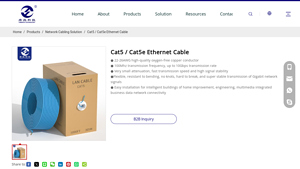 Cat5 / Cat5e Ethernet Cable - TANGPIN - cat5e cable factory