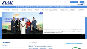 Society of Indian Automobile Manufacturers - national manufacturer association