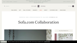 Sofa.com Collaboration - Sian Zeng - sofa com company