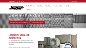 Contract Manufacturing - Sidco Filter Company - usa oem pleated air filters manufacturer