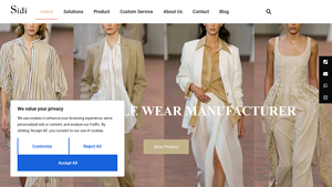 Sidi Fashion: The Best Custom Clothing Manufacturer In China - clothing designer manufacturer