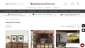 Rustic Industrial Style Furniture [Free Shipping] - industrial furniture company