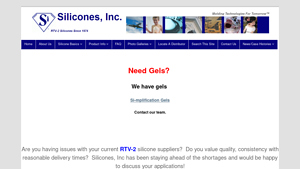 Silicones, Inc - silicone manufacturer