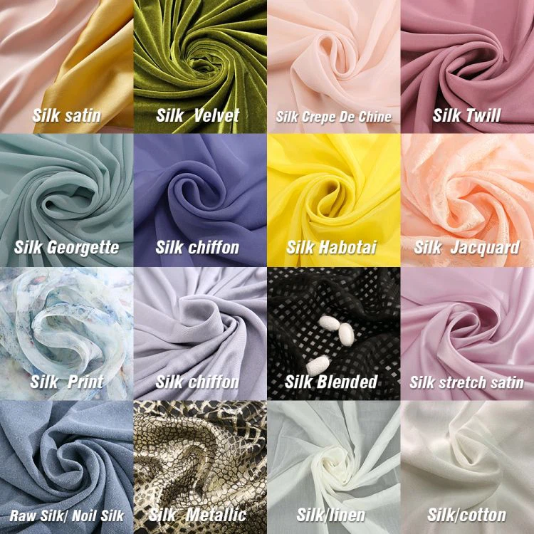 A relevant stock photo of silk fabric supplier in a typical setting.