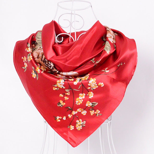 A relevant stock photo of silk scarf china in a typical setting.