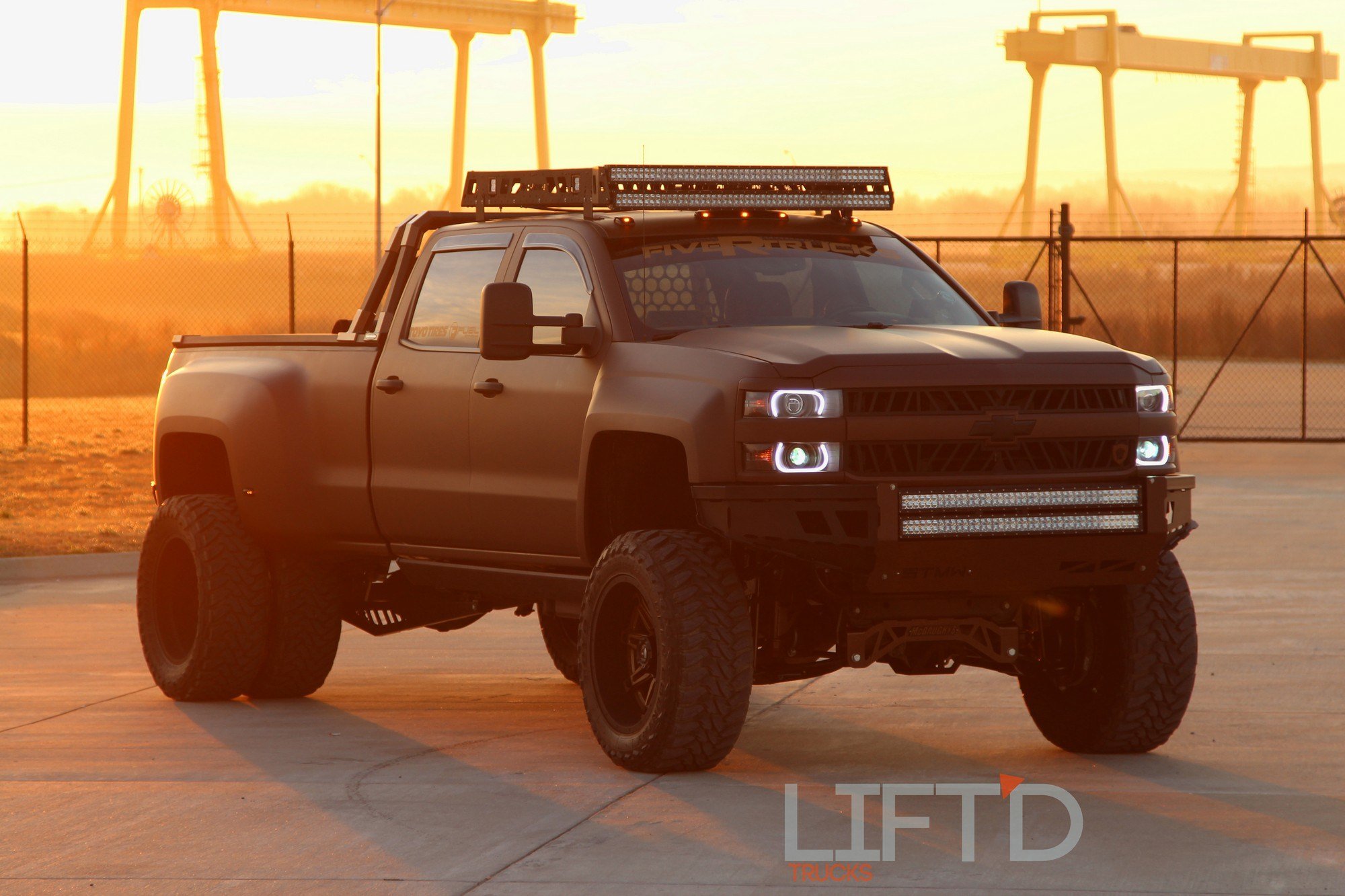 A relevant stock photo of silverado 3500 custom in a typical setting.